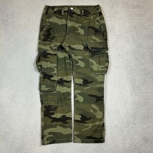 YoungLA Tactical Camouflage Pants Cargo Pockets Men's Size XL 34 x 30